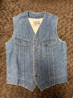 Lee デニム ボアベスト
