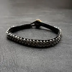 最終値下げ　サーミブレスレット　ブラック jitsu サーミブレスレット ブラック 3cm ｜くらすこと公式