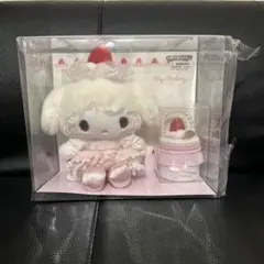 マイメロディ いちごホイップケーキ ぬいぐるみ&アクセサリーケース