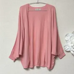 アリスバーリーL モモンガ　カーディガン　L13号　サーモンピンク　美品