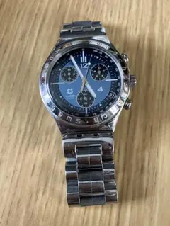SWATCH IRONY ブルー文字盤 クロノグラフシルバー 腕時計のサムネイル