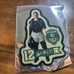 阪神タイガース 坂本誠志郎 ワッペン STADIUM HEROES DAYのサムネイル