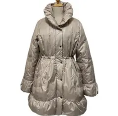 値下げしました★noa-ge ダウンコート　Aライン　ベージュ　Mサイズ