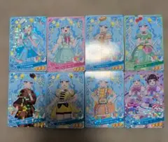 おねがいアイプリ 1弾 チェックセットアップピンク あおい OA1-053 3枚