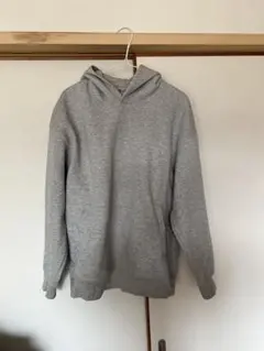 UNIQLO グレー フード付きパーカー L