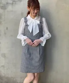 マジェスティックレゴン　バックレースアップジャンスカ　フレンチガーリー