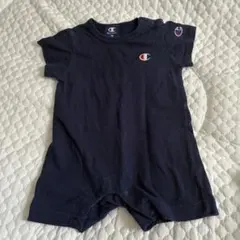 Champion ネイビー ロンパース　70