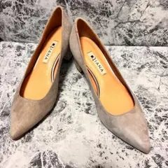 DIANA ダイアナ スエードパンプス ベージュ 22cm ヒール4.5cm