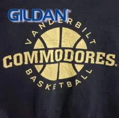 GILDAN/COMMODORES US古着 バスケカレッジ系Tシャツ Y279