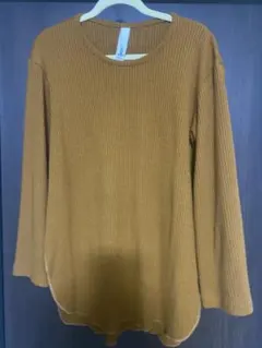 Edwina Horl リブニット マスタード Sサイズのサムネイル