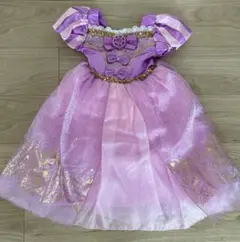 新品未使用♡100cm ディズニー公式　ラプンツェルドレス