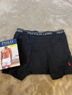 お値下げ‼️POLO RALPH LAUREN ボクサーブリーフ ブラックのサムネイル