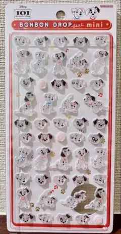 【正規品】 101匹わんちゃん ボンボンドロップシール ディズニー24時間内発送