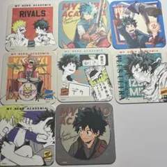 ヒロアカ アートコースター RIVALS 緑谷出久・爆豪勝己 8枚セット
