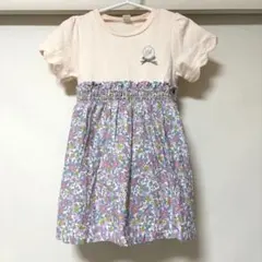 apres les cours 3柄スカラップドッキングワンピース　半袖　80のサムネイル