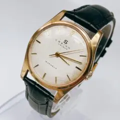 ☆JUNGHANS ユンハウス／ヴィンテージ金枠 極上コンディション 希少 