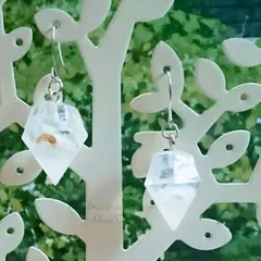 オルゴナイトピアス「No.1018」