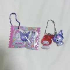 なかよしドロップチャーム グミチュアチャーム マイメロディ＆クロミ セット