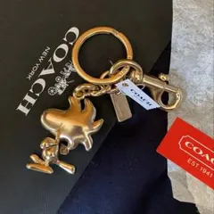 未使用品☆コーチ☆スヌーピー ピーナッツ☆キーホルダー バッグ