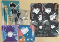 呪術廻戦　アクリルスタンド　アートコースター　伏黒恵　まとめ売り　8点セット