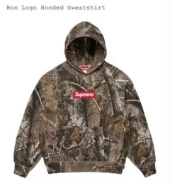 supreme Box Logo Hooded Sweatshirt Camo