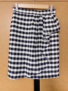 【アプワイザーリッシェ】チェックタイトスカート