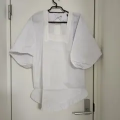 【昭和レトロ】フリルレース付 割烹着