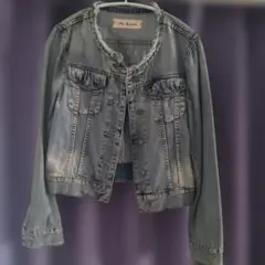 デニムジャケット　ショート丈