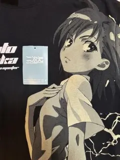 【激レア】とある化学の超電磁砲　御坂美琴　レールガン　アニメ　Tシャツ　L