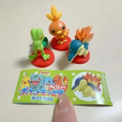 ポケモン チョコエッグ 旅立ちの3匹