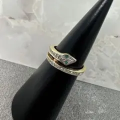 5.38金メッキ【ヴィンテージリング】　指輪　11号