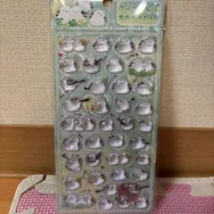 シマエナガ ダイヤモンドシール 緑