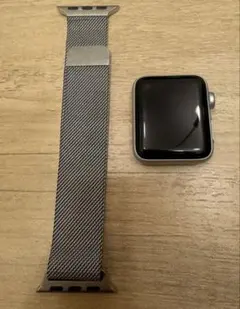 Apple Watch Series 3 38mm 画面カバー・バンド付き