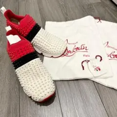 売り切り値下げ【極美品】Christian Louboutinスパイクスニーカー