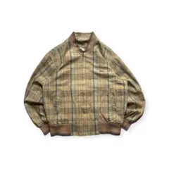 90s CHEMISE LACOSTE チェック　ブルゾン　ジャケット