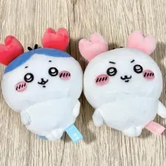 カニなハチワレ　ちいかわ　キーホルダー　マスコット　ぬいぐるみのサムネイル