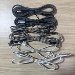 USB Lightningケーブル 編組デザイン 5本セット