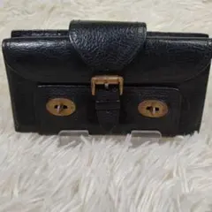 Mulberry レザー 財布 ブラックのサムネイル