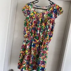 花柄ワンピース