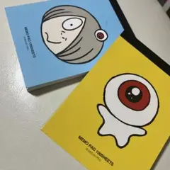 ゲゲゲの鬼太郎 メモパッド 100シート 鬼太郎、目玉のおやじ2つセット