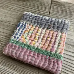 No.381ヴィンテージカンタキルト(ラリーキルト)のコースター