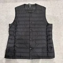 UNIQLO ウルトラライトダウンコンパクトベスト　Lサイズ　メンズ　ブラック