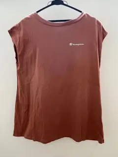 【新品・未使用】Champion たチャンピオン　ノースリーブTシャツ ブラウン