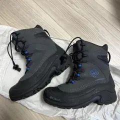 Columbia 防水ウィンターシューズ グレー　21センチ