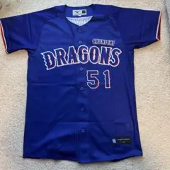 中日ドラゴンズ 90周年 ユニフォーム 150cm ピンバッジ付　ドアラ 新品】中日ドラゴンズ 90周年 ユニフォーム 150cm ピンバッジ付 ドアラ