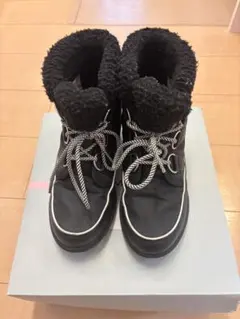 SOREL ブラック スノーブーツ　23センチ