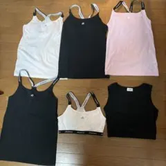 LOVETOXIC女の子向けキャミソール・タンクトップ6点セット