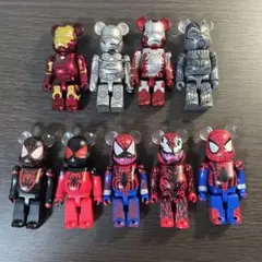 ベアブリック-BE@RBRICK MARVEL 9体セット