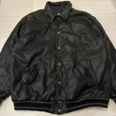 LEATHER ZIP WORK JACKET オリジナルハンガー付き LEATHER ZIP WORK JACKET オリジナルハンガー付き - メルカリ