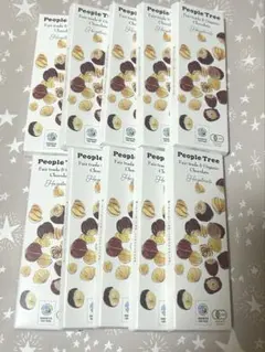 【ラスト1】People Tree チョコレート10枚 ヘーゼルナッツのサムネイル